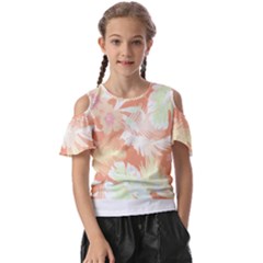 Hawaii T- Shirt Hawaii Alpha De Purple Pattern T- Shirt Kids  Butterfly Cutout Tee