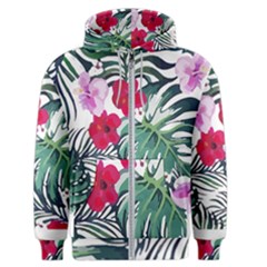 Hawaii T- Shirt Hawaii Antler Garden T- Shirt Men s Zipper Hoodie