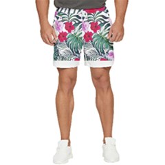 Hawaii T- Shirt Hawaii Antler Garden T- Shirt Men s Runner Shorts by maxcute