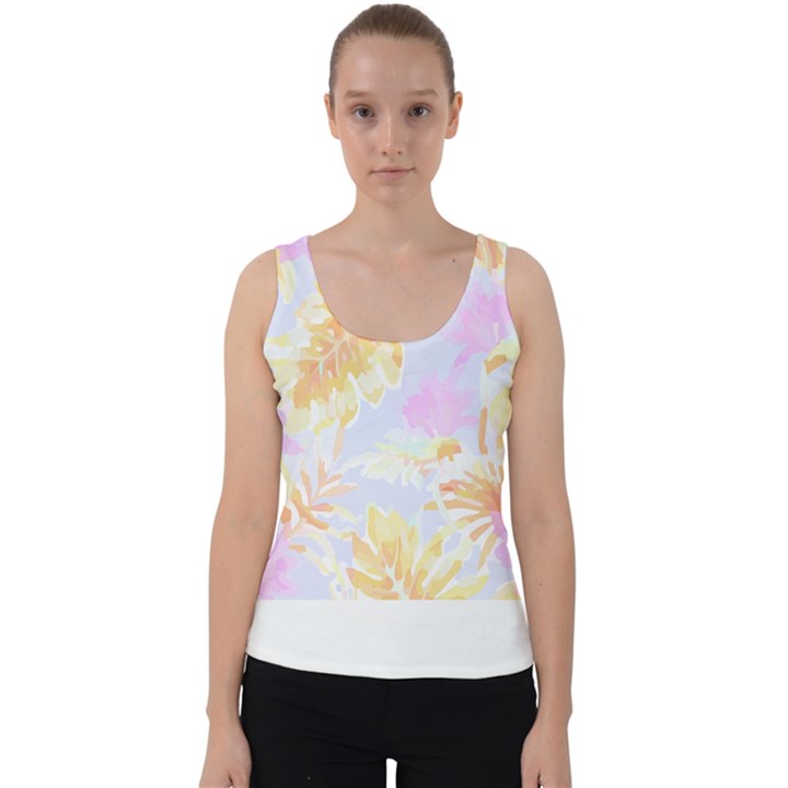 Hawaii T- Shirt Hawaii Bail Pattern T- Shirt Velvet Tank Top