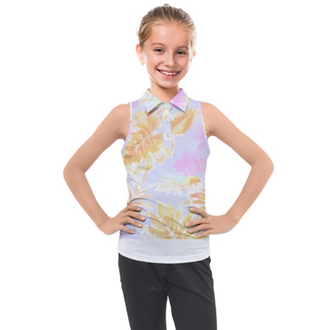 Hawaii T- Shirt Hawaii Bail Pattern T- Shirt Kids  Sleeveless Polo Tee by maxcute