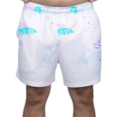 Hawaii T- Shirt Hawaii Beautiful Pattern T- Shirt Men s Shorts