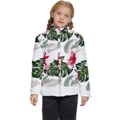 Hawaii T- Shirt Hawaii Blood Flower Garden T- Shirt Kids  Puffer Bubble Jacket Coat by maxcute