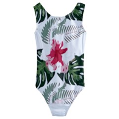 Hawaii T- Shirt Hawaii Blood Flower Garden T- Shirt Kids  Cut-out Back One Piece Swimsuit by maxcute