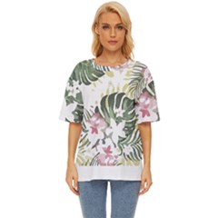 Hawaii T- Shirt Hawaii Bloom Creative T- Shirt Oversized Basic Tee by maxcute