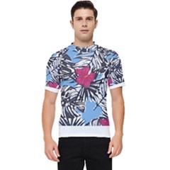 Hawaii T- Shirt Hawaii Blossom Fashion T- Shirt Men s Short Sleeve Rash Guard by maxcute