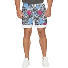 Hawaii T- Shirt Hawaii Blossom Fashion T- Shirt Men s Runner Shorts