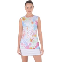 Hawaii T- Shirt Hawaii Blossoms Garden T- Shirt Lace Up Front Bodycon Dress by maxcute