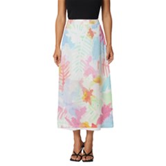 Hawaii T- Shirt Hawaii Blossoms Garden T- Shirt Classic Midi Chiffon Skirt