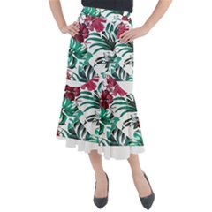 Hawaii T- Shirt Hawaii Branch Garden T- Shirt Midi Mermaid Skirt