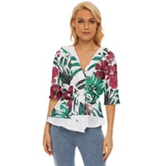 Hawaii T- Shirt Hawaii Branch Garden T- Shirt Lightweight Drawstring Hooded Top