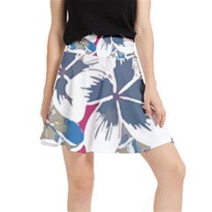 Hawaii T- Shirt Hawaii Branch Pattern T- Shirt Waistband Skirt by maxcute