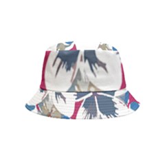 Hawaii T- Shirt Hawaii Branch Pattern T- Shirt Inside Out Bucket Hat (kids) by maxcute