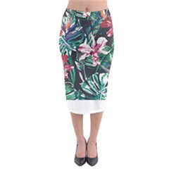 Hawaii T- Shirt Hawaii Branch Trend T- Shirt Midi Pencil Skirt by maxcute