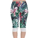 Hawaii T- Shirt Hawaii Branch Trend T- Shirt Velvet Capri Leggings  View2