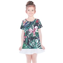 Hawaii T- Shirt Hawaii Branch Trend T- Shirt Kids  Simple Cotton Dress by maxcute