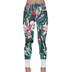 Hawaii T- Shirt Hawaii Branch Trend T- Shirt Lightweight Velour Classic Yoga Leggings by maxcute