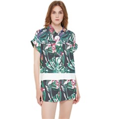 Hawaii T- Shirt Hawaii Branch Trend T- Shirt Chiffon Lounge Set by maxcute