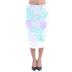 Hawaii T- Shirt Hawaii Chag Trend T- Shirt Velvet Midi Pencil Skirt by maxcute