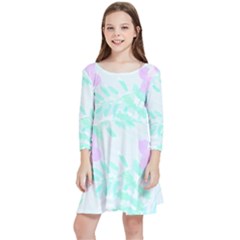 Hawaii T- Shirt Hawaii Chag Trend T- Shirt Kids  Quarter Sleeve Skater Dress by maxcute