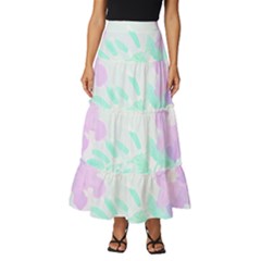 Hawaii T- Shirt Hawaii Chag Trend T- Shirt Tiered Ruffle Maxi Skirt by maxcute