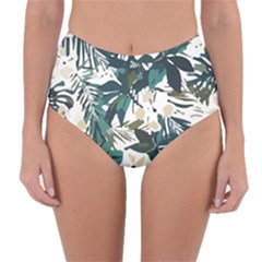 Hawaii T- Shirt Hawaii Christmas Flower Trend T- Shirt Reversible High-waist Bikini Bottoms by maxcute