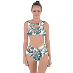 Hawaii T- Shirt Hawaii Coral Flower Fashion T- Shirt Bandaged Up Bikini Set  by maxcute