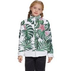 Hawaii T- Shirt Hawaii Coral Flower Fashion T- Shirt Kids  Puffer Bubble Jacket Coat by maxcute