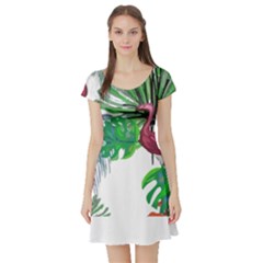 Hawaii T- Shirt Hawaii Creative Pattern T- Shirt Short Sleeve Skater Dress by maxcute