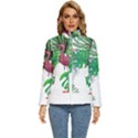 Hawaii T- Shirt Hawaii Creative Pattern T- Shirt Women s Puffer Bubble Jacket Coat View1