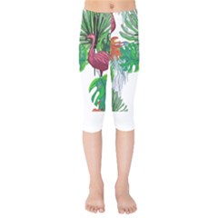 Hawaii T- Shirt Hawaii Creative Pattern T- Shirt Kids  Capri Leggings  by maxcute