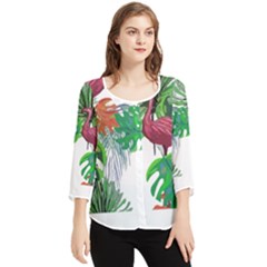 Hawaii T- Shirt Hawaii Creative Pattern T- Shirt Chiffon Quarter Sleeve Blouse by maxcute