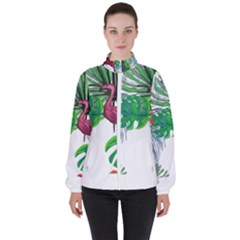 Hawaii T- Shirt Hawaii Creative Pattern T- Shirt Women s High Neck Windbreaker by maxcute