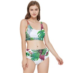 Hawaii T- Shirt Hawaii Creative Pattern T- Shirt Frilly Bikini Set by maxcute