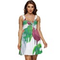 Hawaii T- Shirt Hawaii Creative Pattern T- Shirt Ruffle Strap Babydoll Chiffon Dress View1