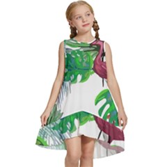 Hawaii T- Shirt Hawaii Creative Pattern T- Shirt Kids  Frill Swing Dress by maxcute