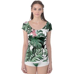 Hawaii T- Shirt Hawaii Creative T- Shirt Boyleg Leotard  by maxcute