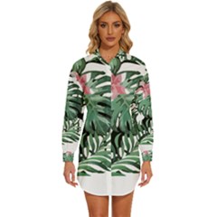 Hawaii T- Shirt Hawaii Creative T- Shirt Womens Long Sleeve Shirt Dress