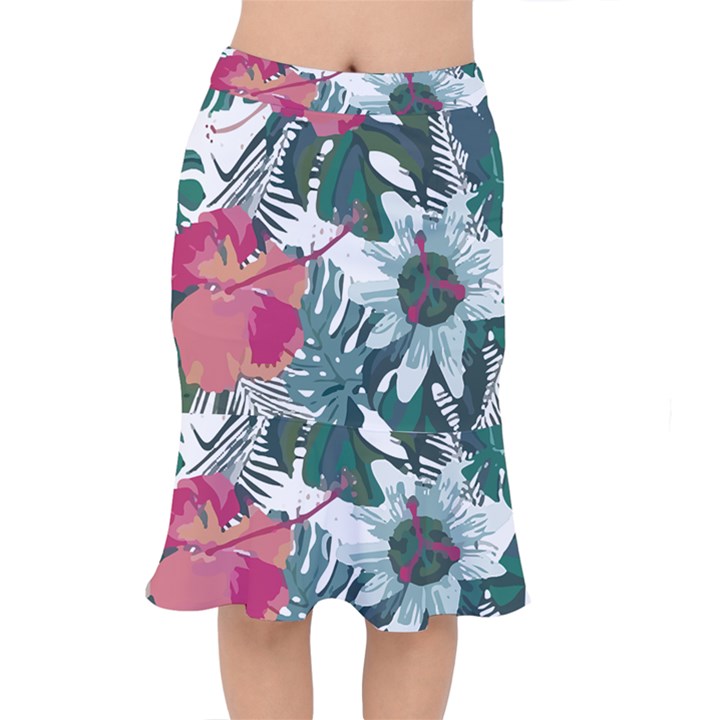 Hawaii T- Shirt Hawaii Deforestation Garden T- Shirt Short Mermaid Skirt