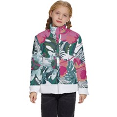 Hawaii T- Shirt Hawaii Deforestation Garden T- Shirt Kids  Puffer Bubble Jacket Coat by maxcute