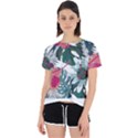 Hawaii T- Shirt Hawaii Deforestation Garden T- Shirt Open Back Sport Tee View1