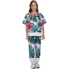 Hawaii T- Shirt Hawaii Deforestation Garden T- Shirt Kids  Tee And Pants Sports Set by maxcute