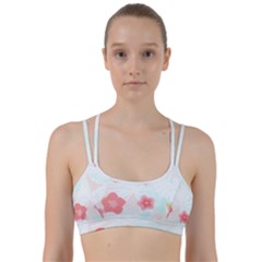 Hawaii T- Shirt Hawaii Efflorescence Pattern T- Shirt Line Them Up Sports Bra by maxcute