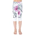 Hawaii T- Shirt Hawaii Elegant Creative T- Shirt Kids  Capri Leggings  View1