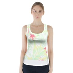 Hawaii T- Shirt Hawaii Flora Garden T- Shirt Racer Back Sports Top by maxcute