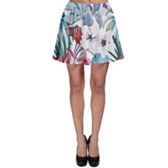 Hawaii T- Shirt Hawaii Flora Pattern T- Shirt Skater Skirt by maxcute