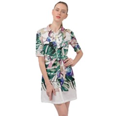 Hawaii T- Shirt Hawaii Flora T- Shirt Belted Shirt Dress