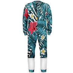 Hawaii T- Shirt Hawaii Floral Fashion T- Shirt Onepiece Jumpsuit (men) by maxcute