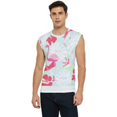 Hawaii T- Shirt Hawaii Floral Pattern T- Shirt Men s Raglan Cap Sleeve Tee by maxcute