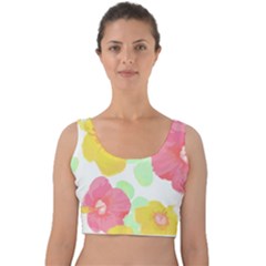 Hawaii T- Shirt Hawaii Floral Summer T- Shirt Velvet Crop Top by maxcute